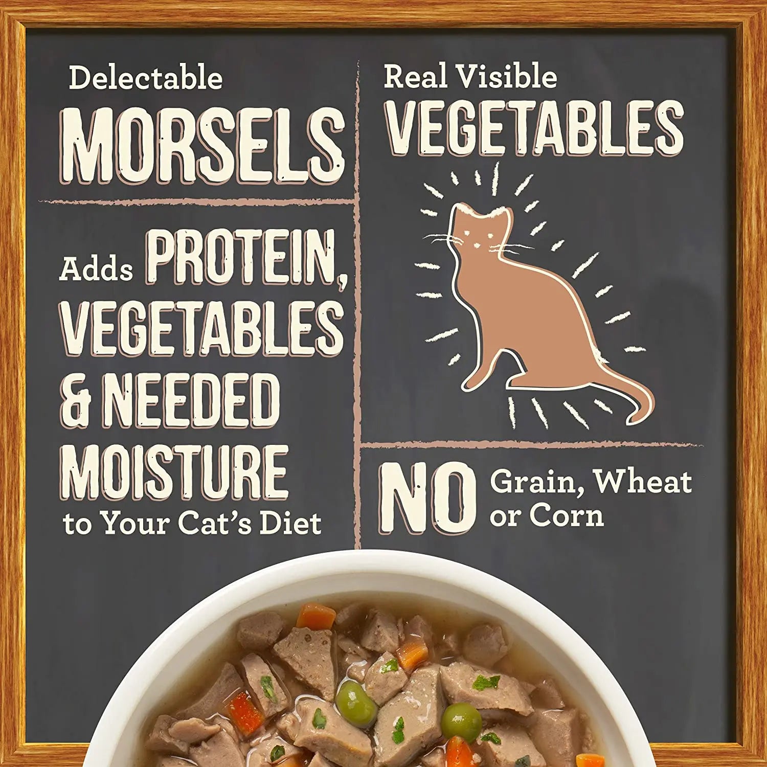 Merrick® Purrfect Bistro® Bon Appétits Grain Free Chicken Recipe Morsels in Gravy Adult Cat Food, 3 Oz Merrick®