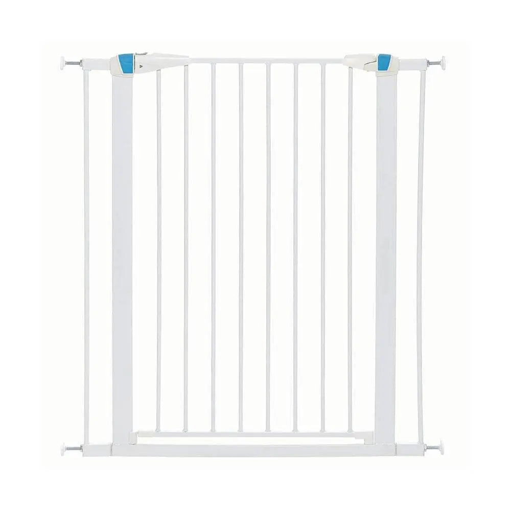 Mid West® Tall in the Dark Steel Pet Gate White Color 39 Inch Mid West®