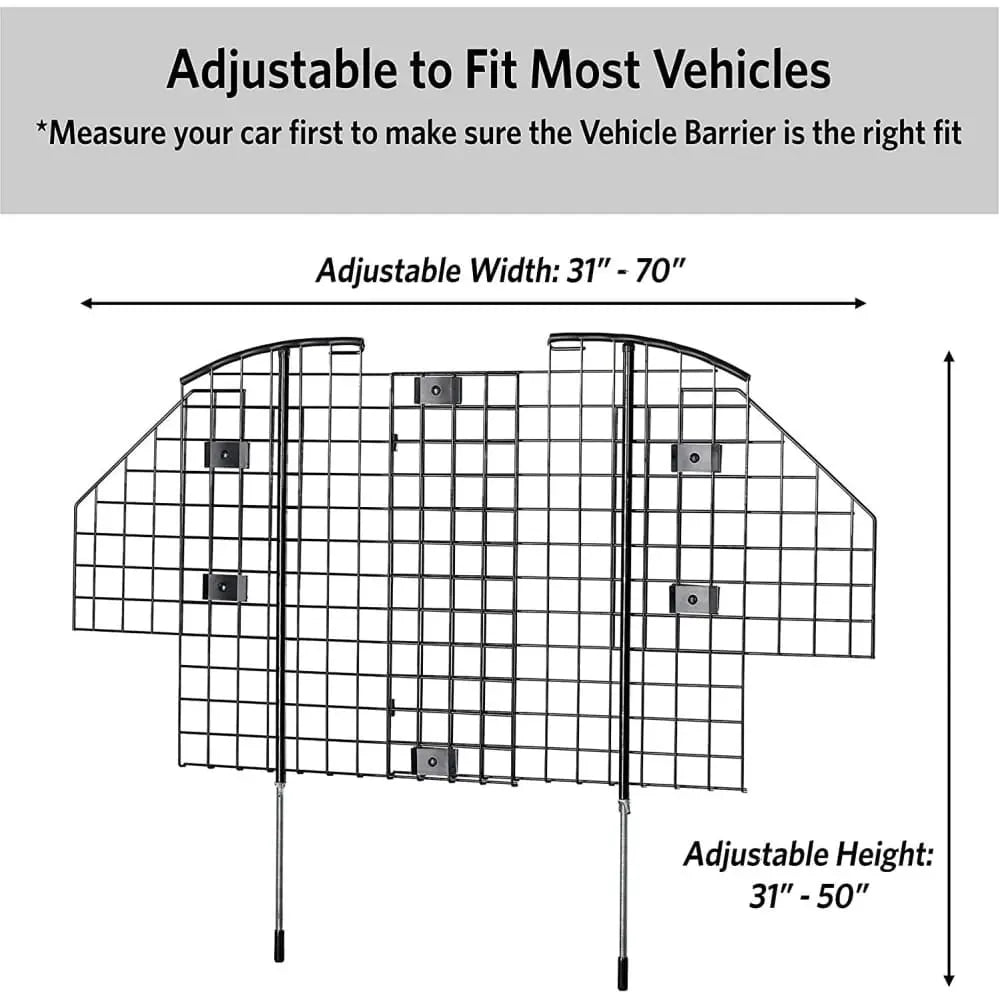 Mid West® Wire Mesh Vehicle Pet Dog Car Barrier Mid West®