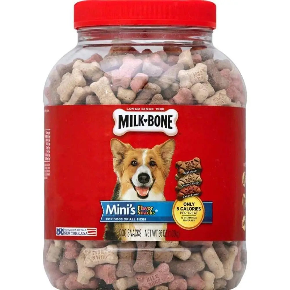 Milk-Bone Flavor Snacks Mini Dog Treats 1ea/Mini, 36 oz Milk-Bone