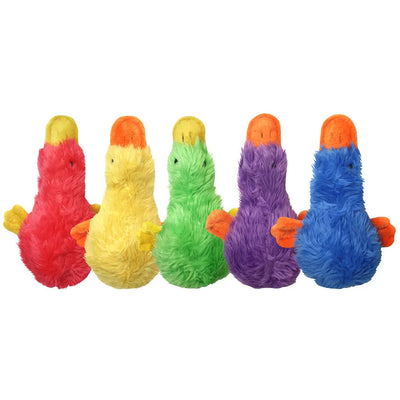 Multipet Duckworth Dog Toy Assorted Colors 13" Multipet