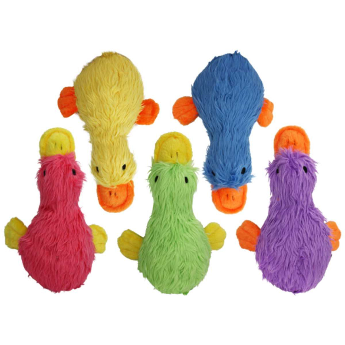 Multipet Duckworth Dog Toy Assorted Colors 13" Multipet