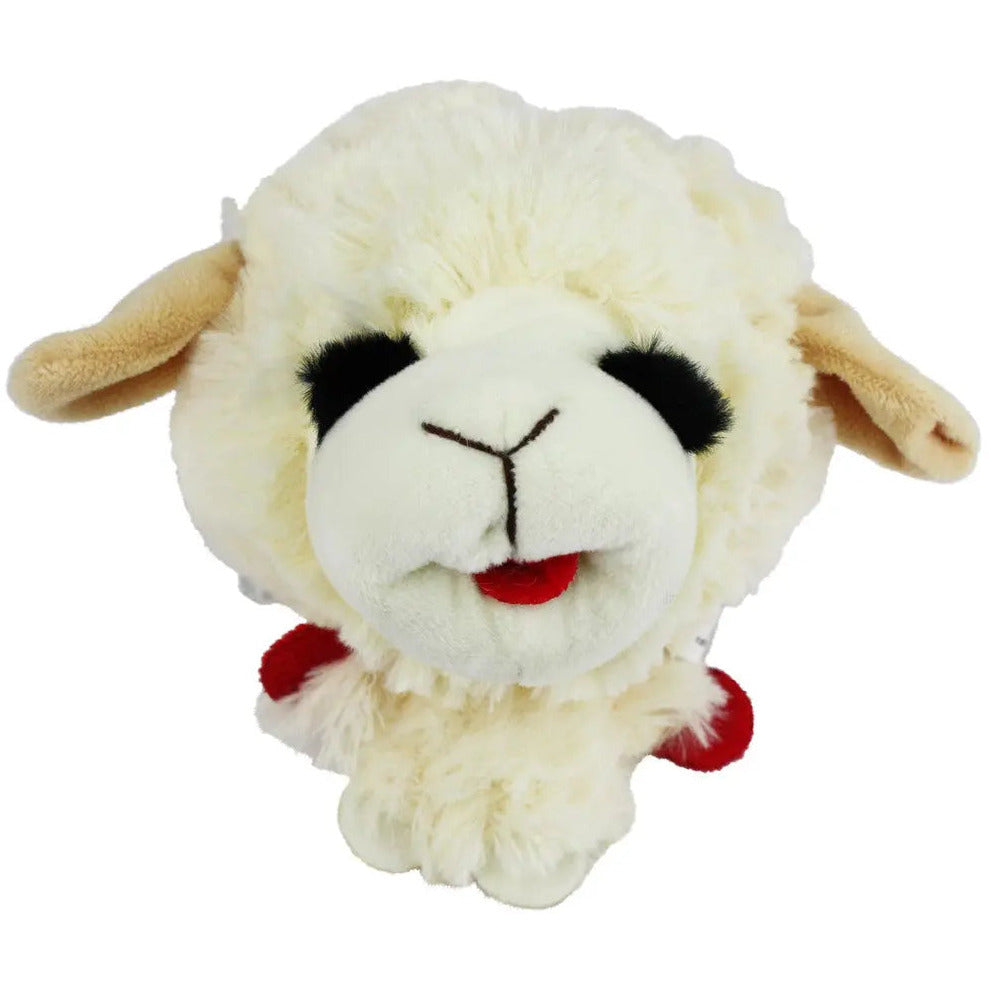 Multipet Lamb Chop Knobby Noggins Dog Toy 5" Multipet