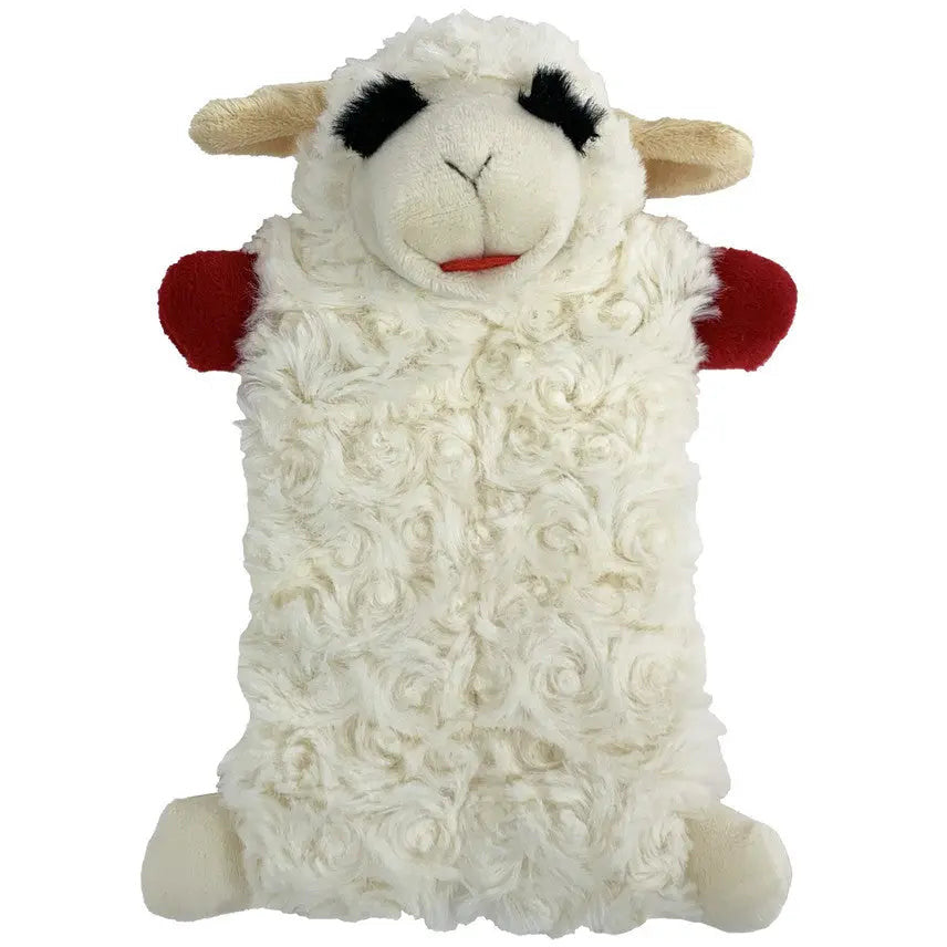 Multipet Lamb Chop Squeaker Mat Dog Toy 9" Multipet