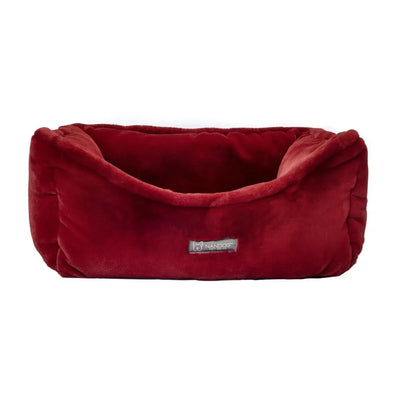 Nandog Reversible Burgundy Dog Pet Bed Nandog Pet Gear WP