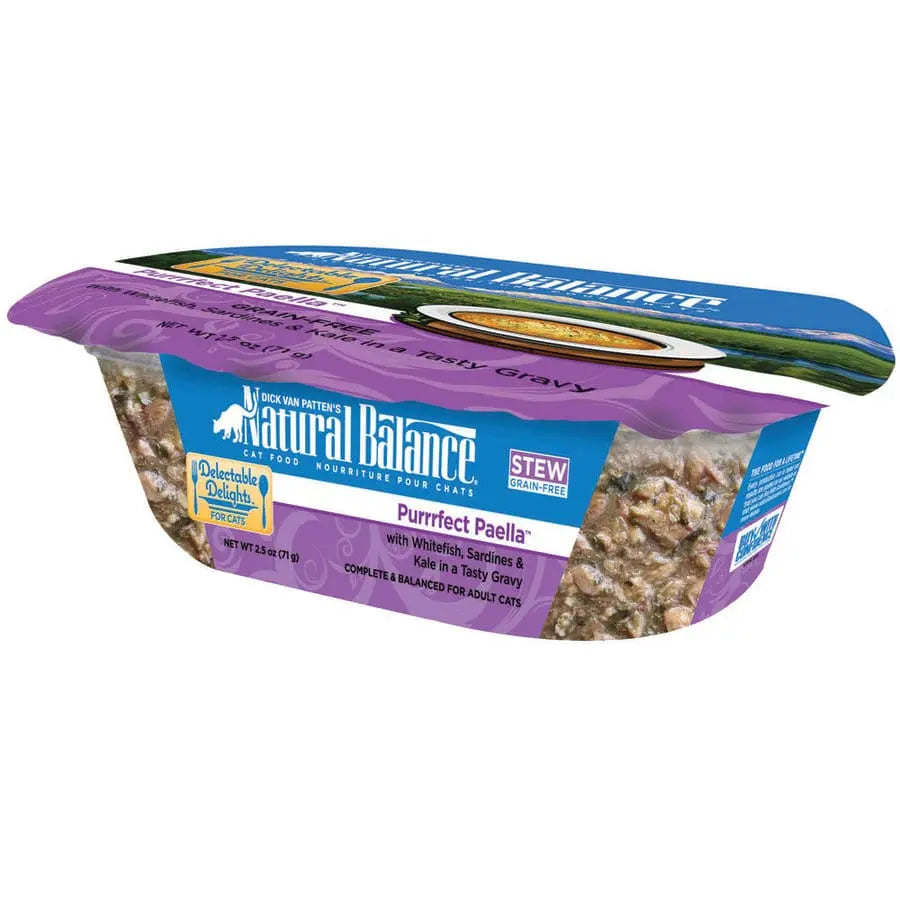 Natural Balance Pet Foods Delectable Delights Wet Cat Food 12ea/2.5 oz Natural Balance CPD