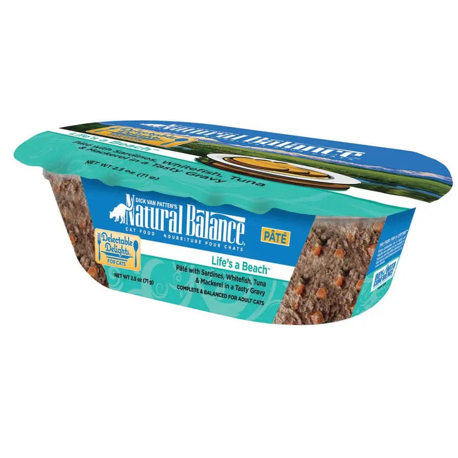 Natural Balance Pet Foods Delectable Delights Wet Cat Food 12ea/2.5 oz Natural Balance CPD