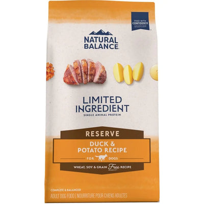 Natural Balance Pet Foods L.I.D Reserve Grain-Free Dry Puppy Food Duck & Potato, 22 lb Natural Balance