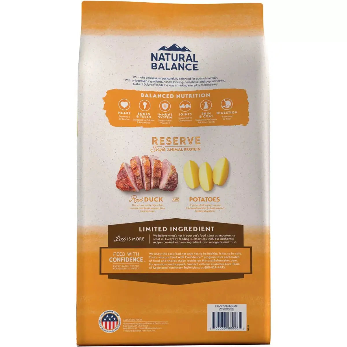 Natural Balance Pet Foods L.I.D. Adult Dry Dog Food Duck & Potato Natural Balance CPD