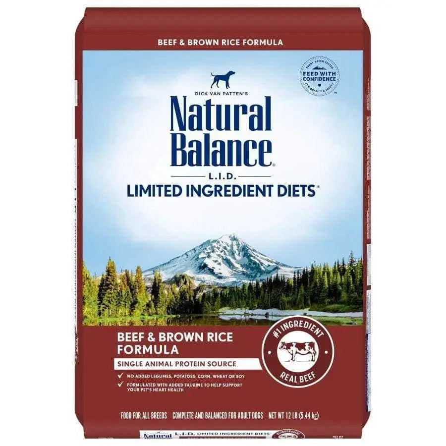 Natural Balance Pet Foods L.I.D. Beef and Brown Rice Adult Dry Dog Food Natural Balance CPD