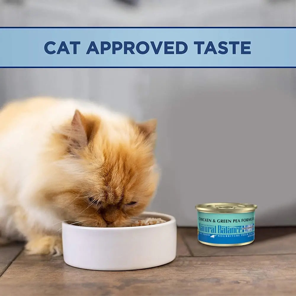 Natural Balance Pet Foods L.I.D. Chicken & Green Pea Formula Canned Cat Wet Food Natural Balance CPD