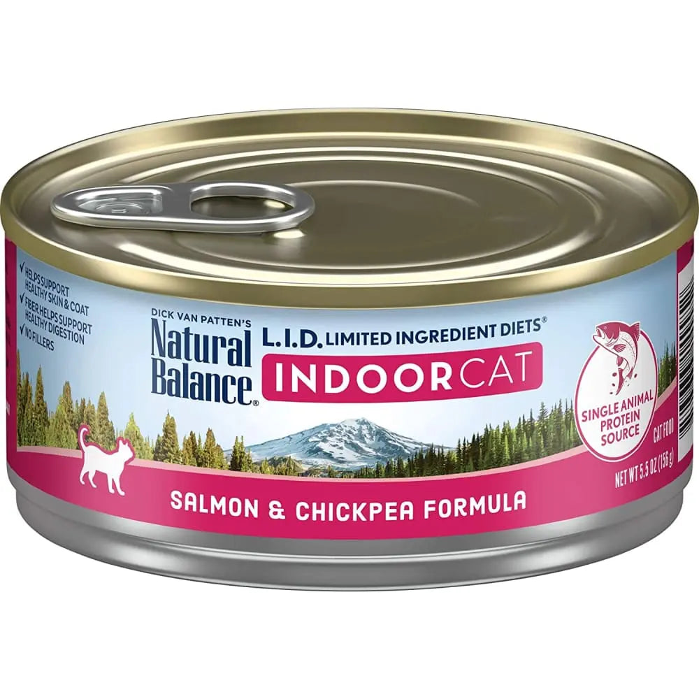 Natural Balance Pet Foods L.I.D. Indoor Wet Cat Food 24ea/5.5 oz Natural Balance CPD