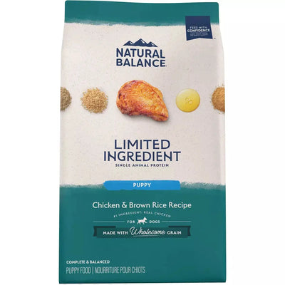 Natural Balance Pet Foods LID Chicken and Brown Rice Puppy Dry Dog Food Natural Balance CPD