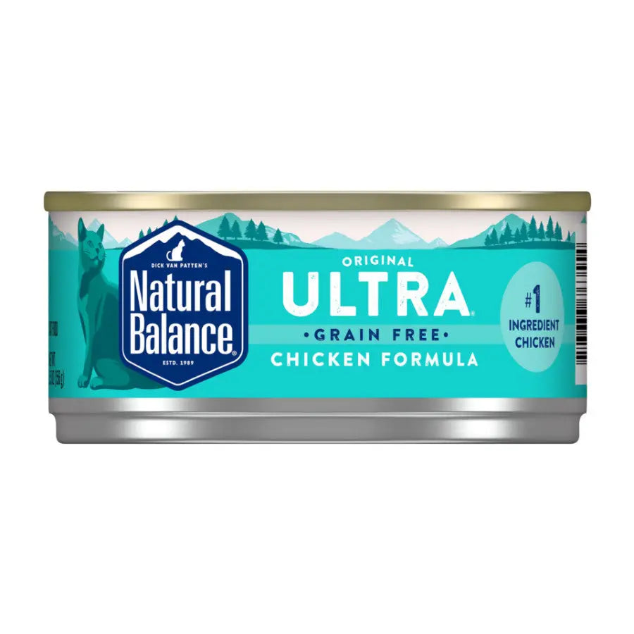 Natural Balance Pet Foods Original Ultra Grain Free Adult Wet Cat Food Chicken 24 pk Natural Balance CPD