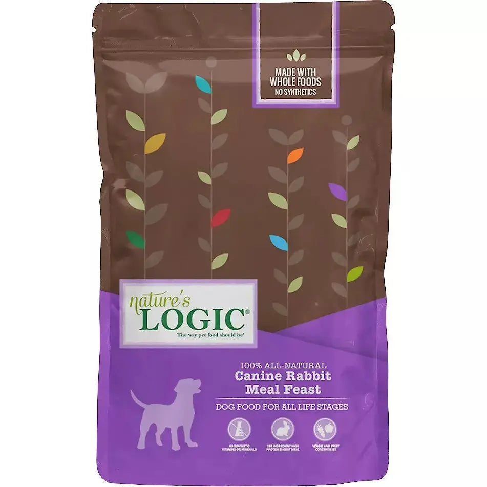 Nature's Logic Canine Rabbit Meal Feast Dry Dog Food Nature's Logic