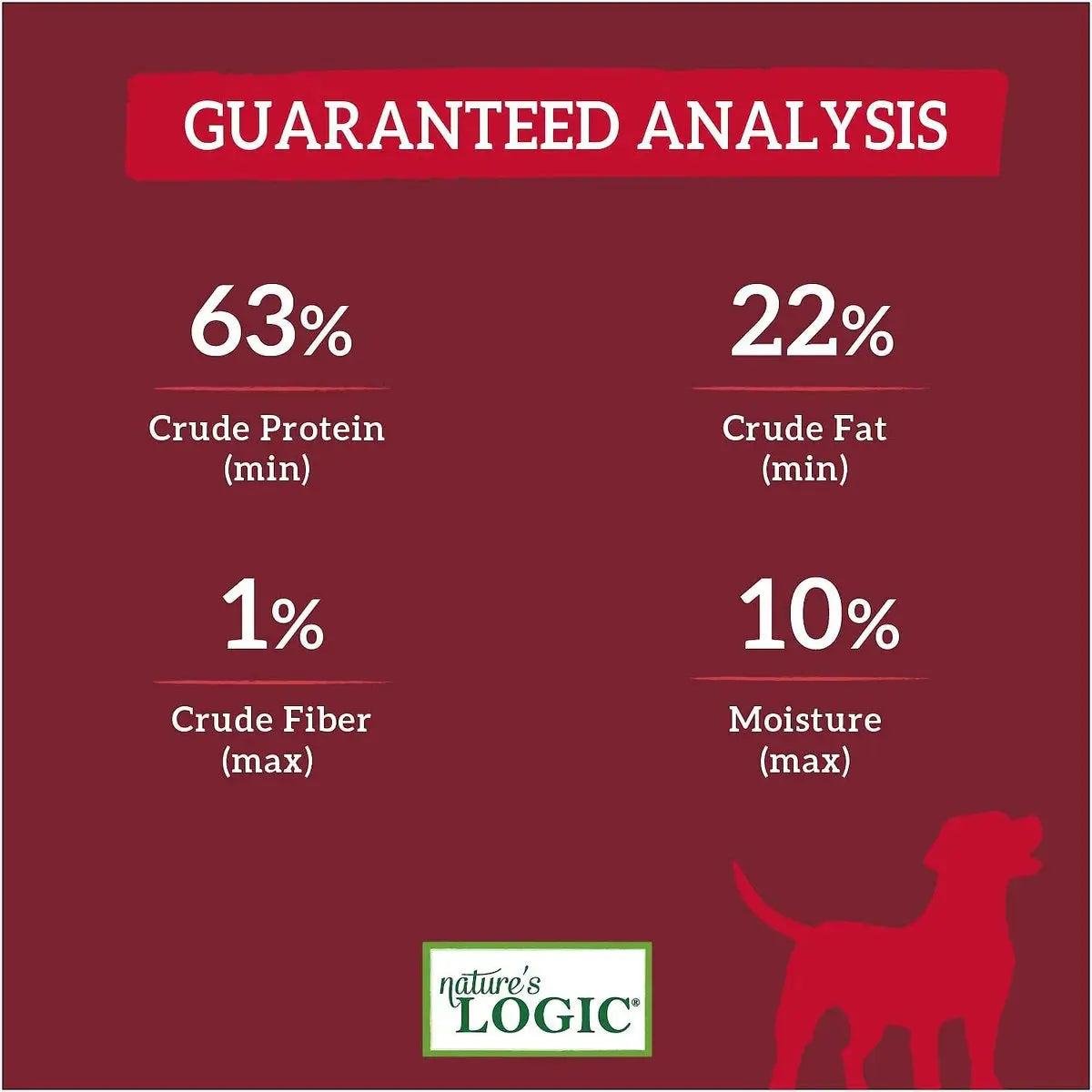 Natures Logic Beef Trachea Canine Dog Treat Nature's Logic