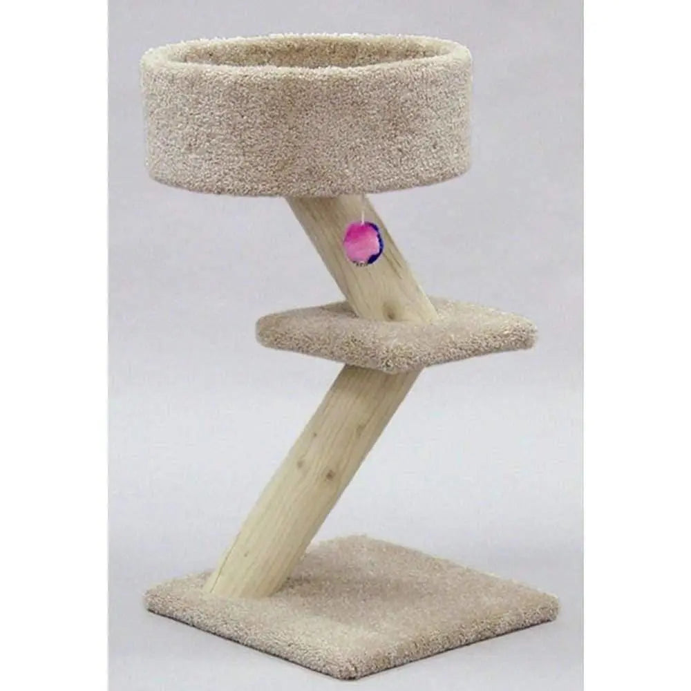 North American Pet Rustic Pedestal Pedestal Beige 29.5 in North American Pet