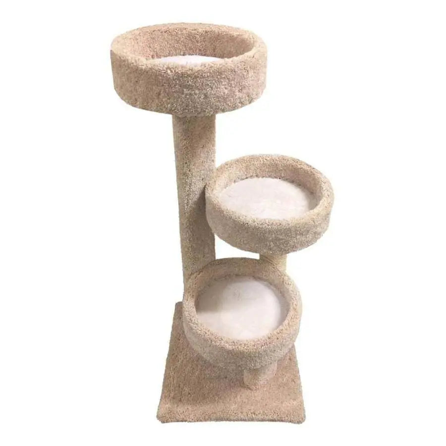 North American Pet Triple Basket Tree Basket Tree Tan 45 in North American Pet