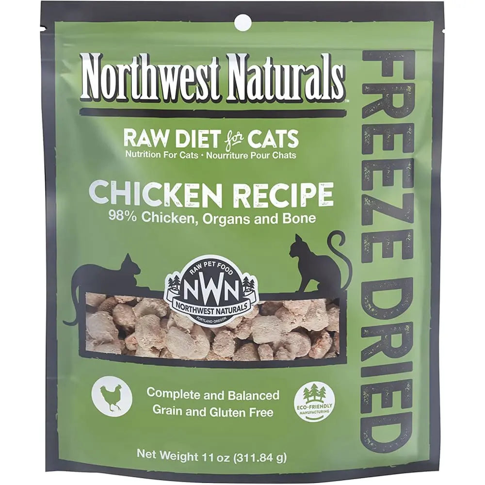 Northwest Naturals Freeze Dried Cat Nibbles Chicken Cat Food Northwest Naturals