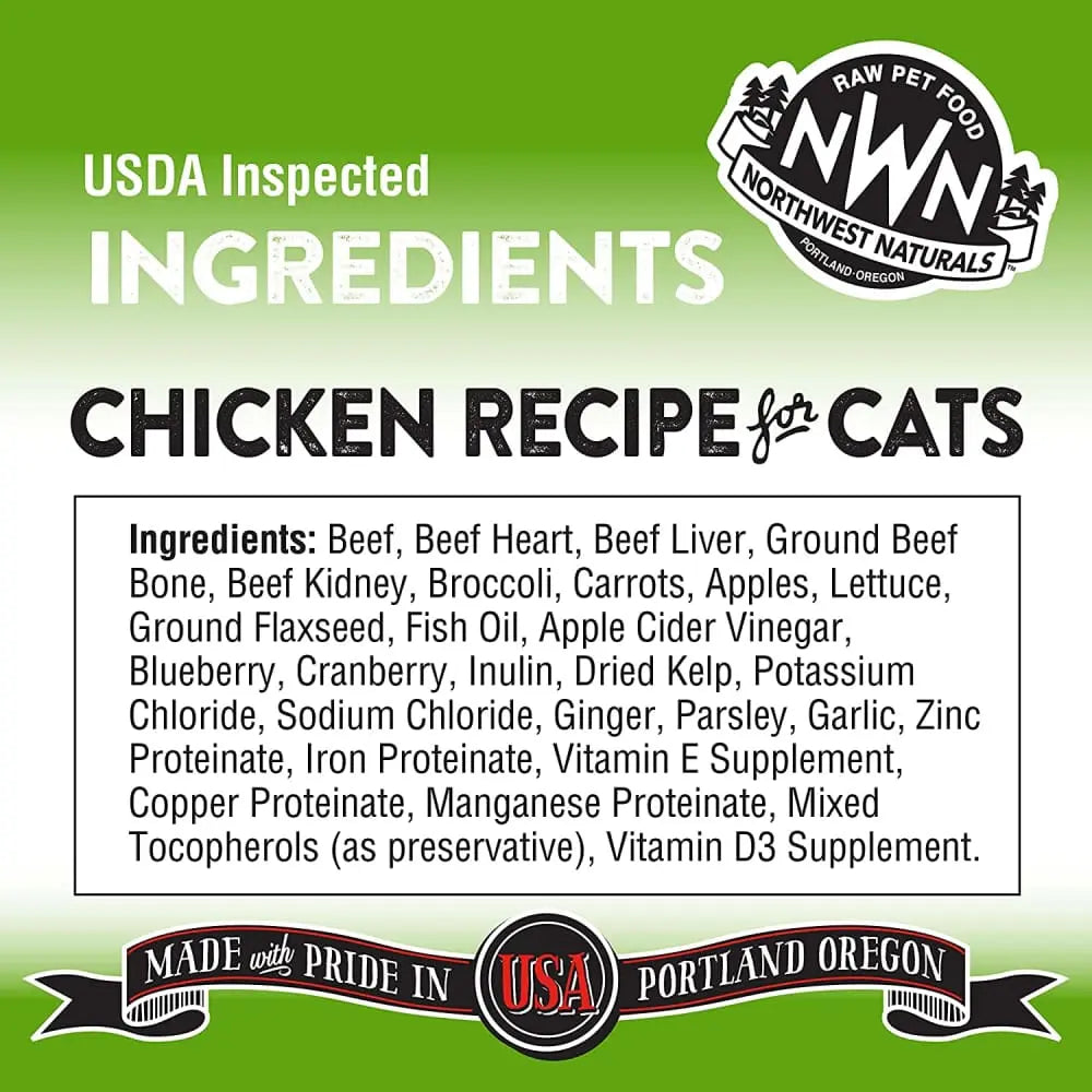 Northwest Naturals Freeze Dried Cat Nibbles Chicken Cat Food Northwest Naturals