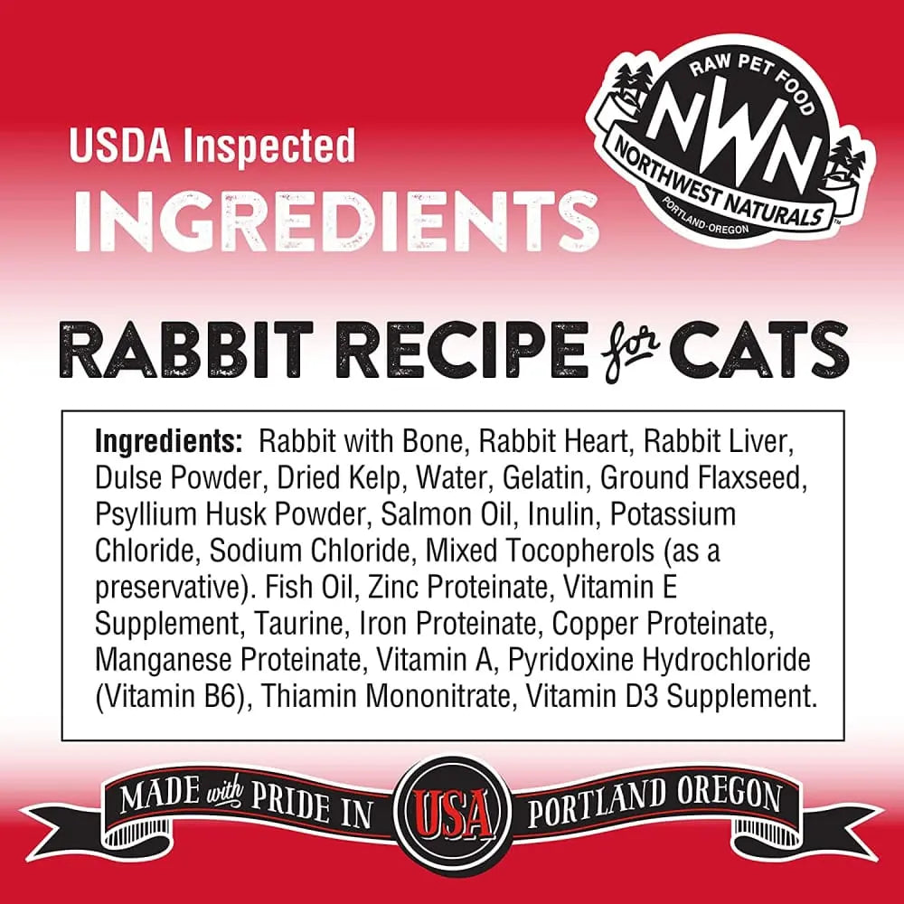 Northwest Naturals Freeze Dried Cats Nibbles Rabbit Cat Food Northwest Naturals