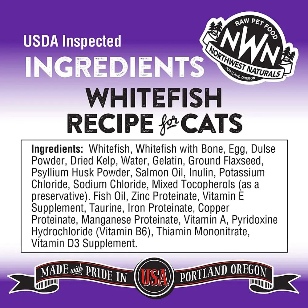 Northwest Naturals Freeze Dried Cats Nibbles Whitefish Cat Food Northwest Naturals