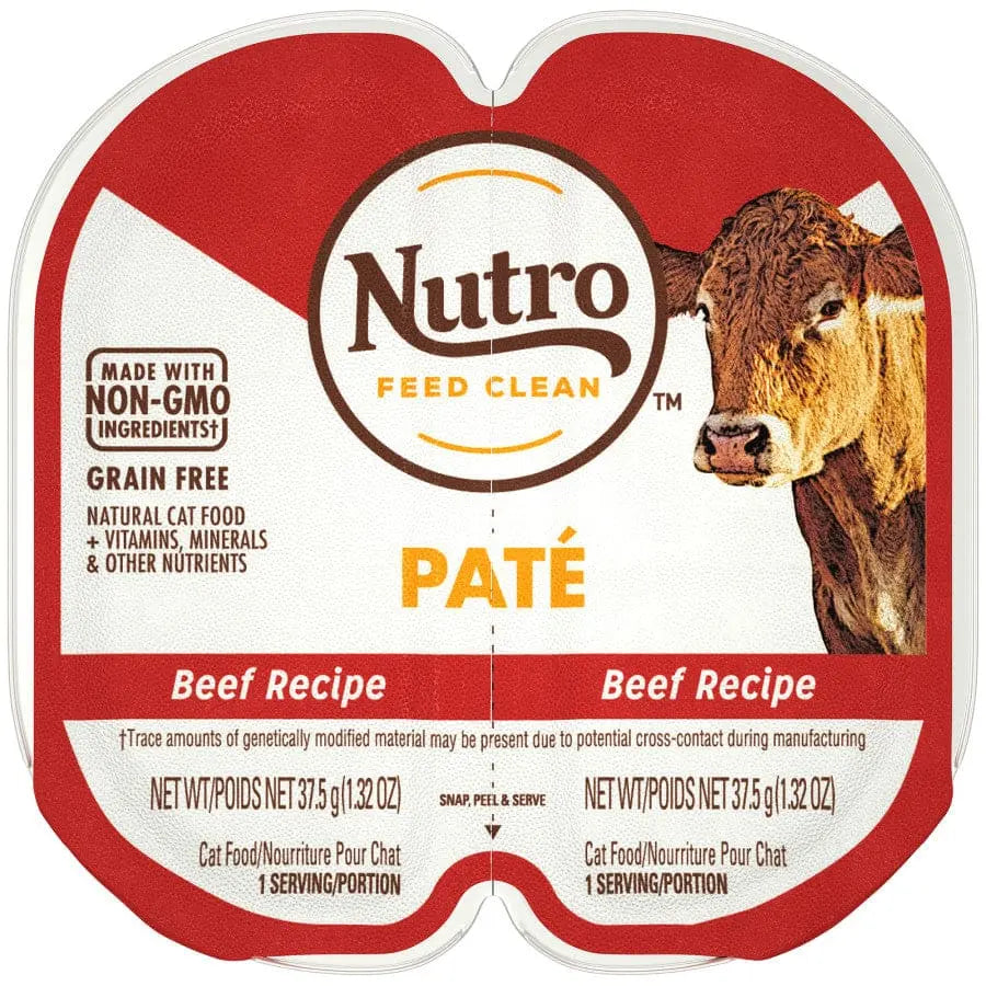 Nutro Products Perfect Portions Grain Free Paté Adult Wet Cat Food 2.6 oz Nutro CPD