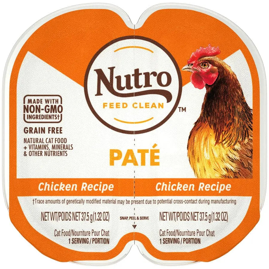 Nutro Products Perfect Portions Grain Free Paté Adult Wet Cat Food 2.6 oz Nutro CPD