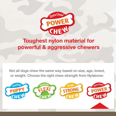 Nylabone Power Chew Camo Dog Toy Nylabone