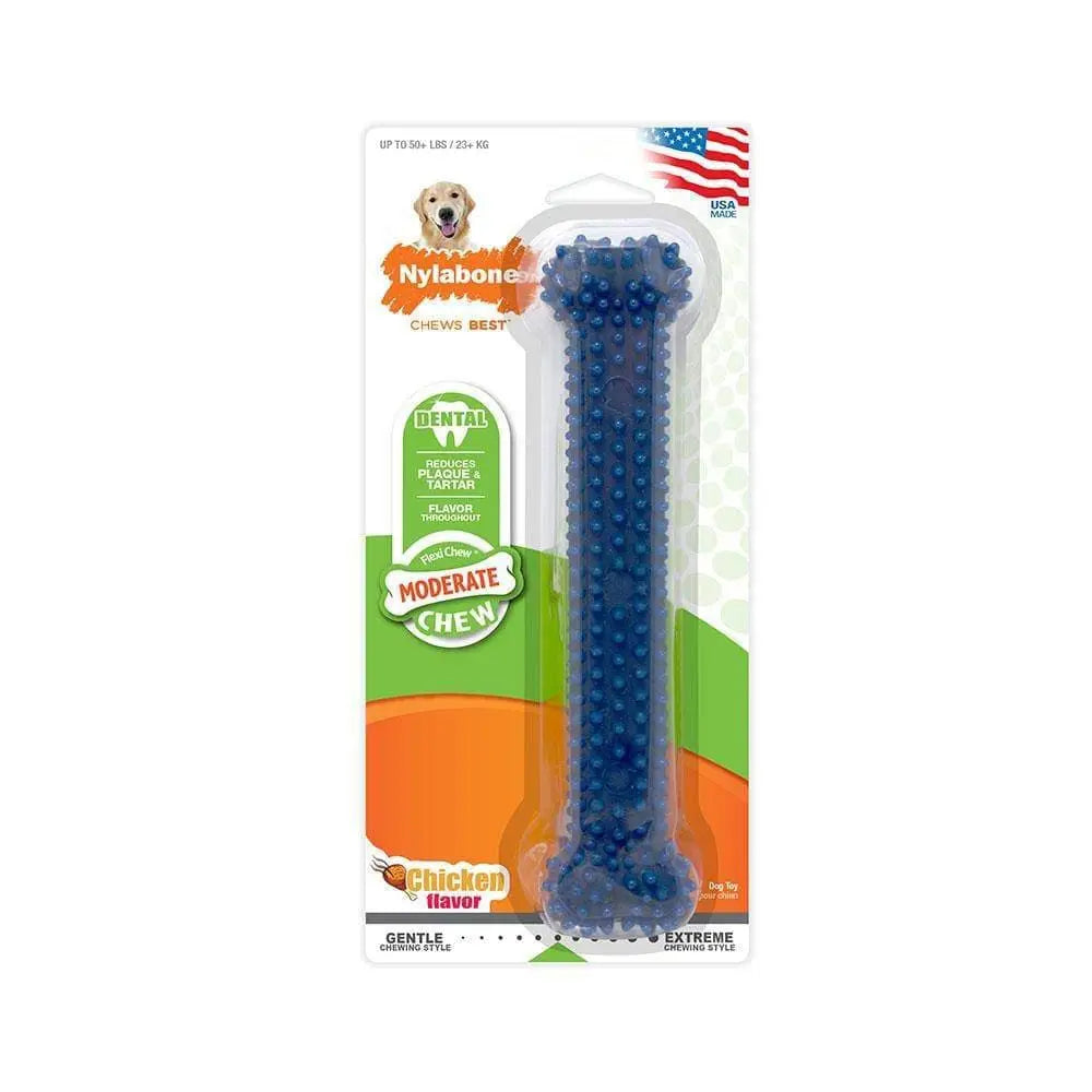 Nylabone® Flexi Chews® Moderate Chews Chicken Flavor Dental Chews Dog Toys Giant Up to 50 Lbs Nylabone®