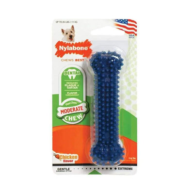 Nylabone® Flexi Chews® Moderate Chews Chicken Flavor Dental Chews Dog Toys Regular Up to 25 Lbs Nylabone®