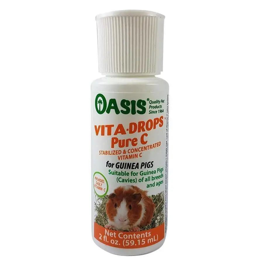 Oasis Vita-Drops Pure Vitamin C for Guinea Pigs 2 Fl. oz Oasis