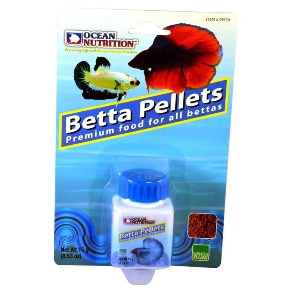 Ocean Nutrition Betta Pellets Premium Fish Food 0.53 oz Ocean Nutrition