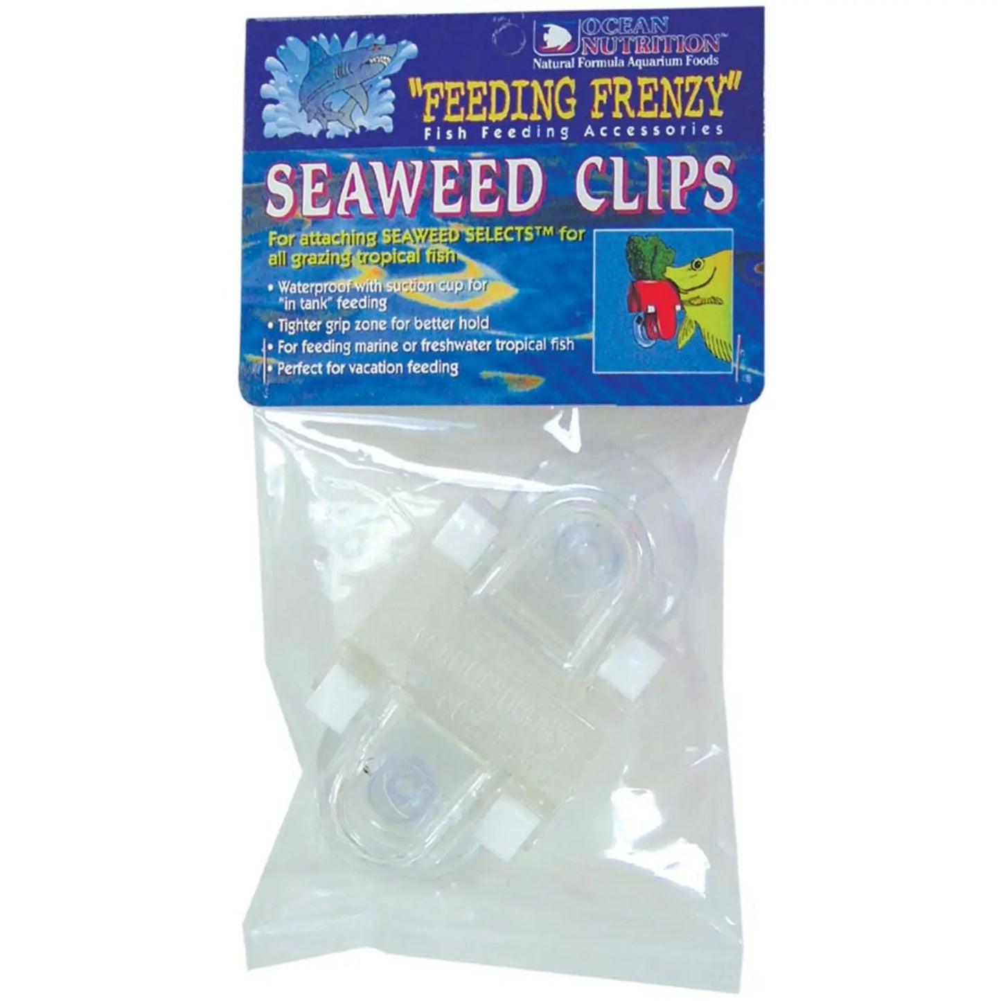 Ocean Nutrition Nutrition Feeding Frenzy Seaweed Clips Clear Ocean Nutrition