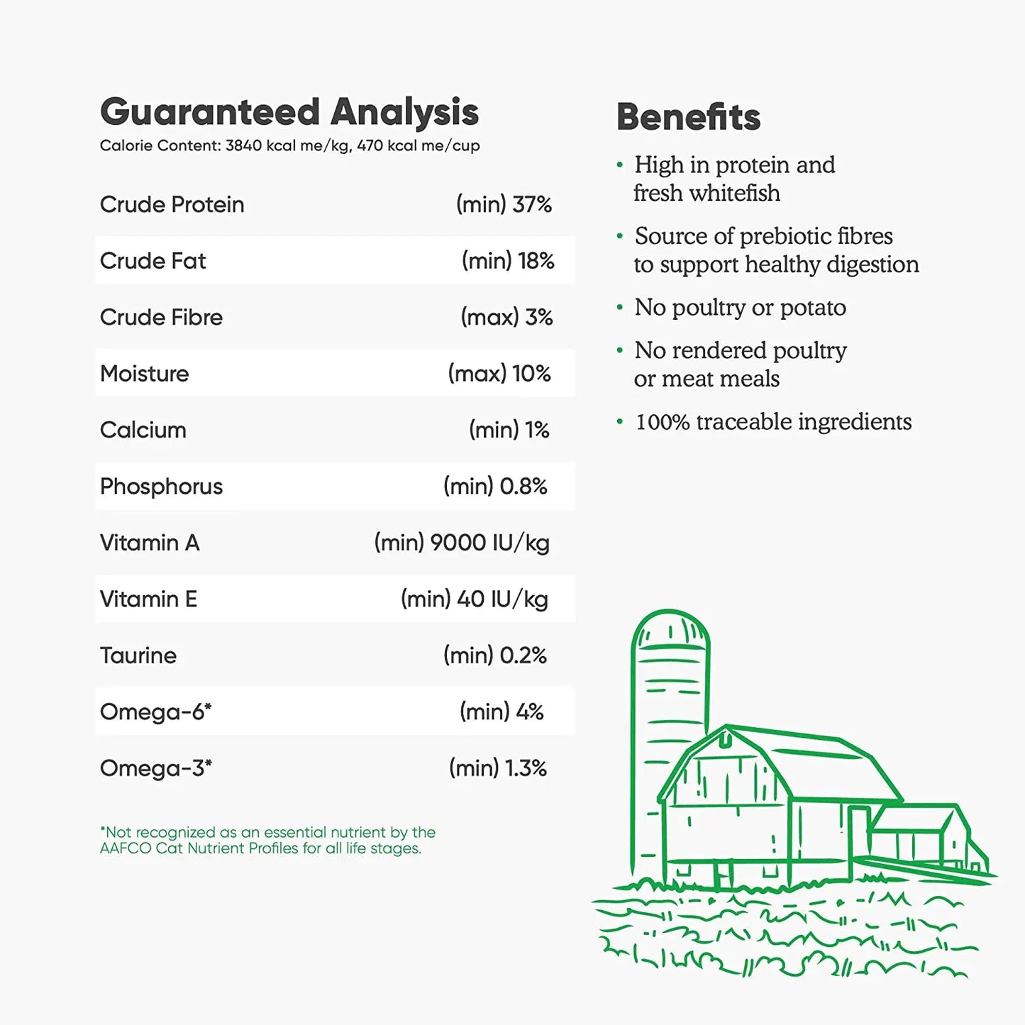 Open Farm® Catch-of-the-Season Whitefish Grain Free Dry Cat Food Open Farm