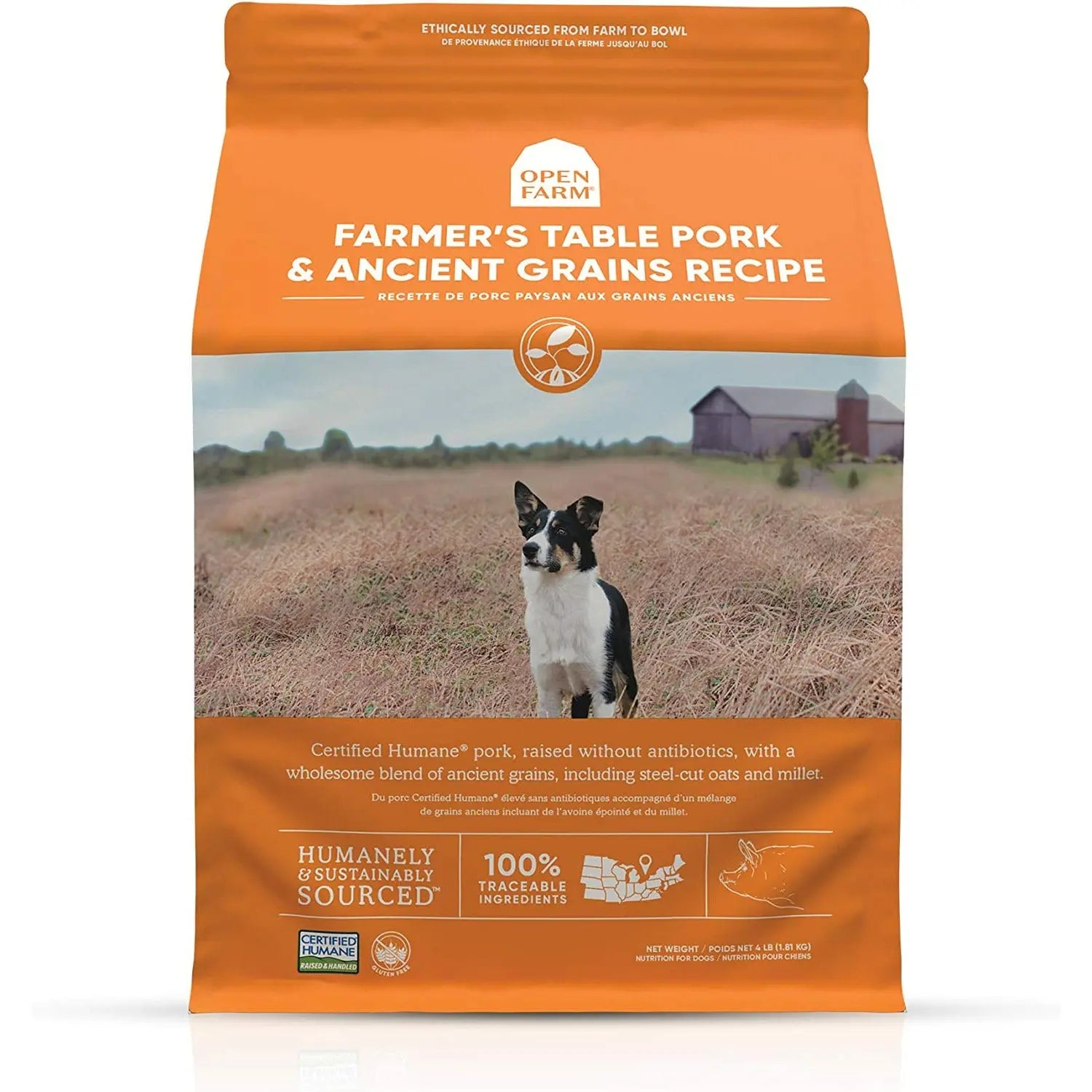 Open Farm® Farmer's Table Pork & Ancient Grains Dry Dog Food Open Farm