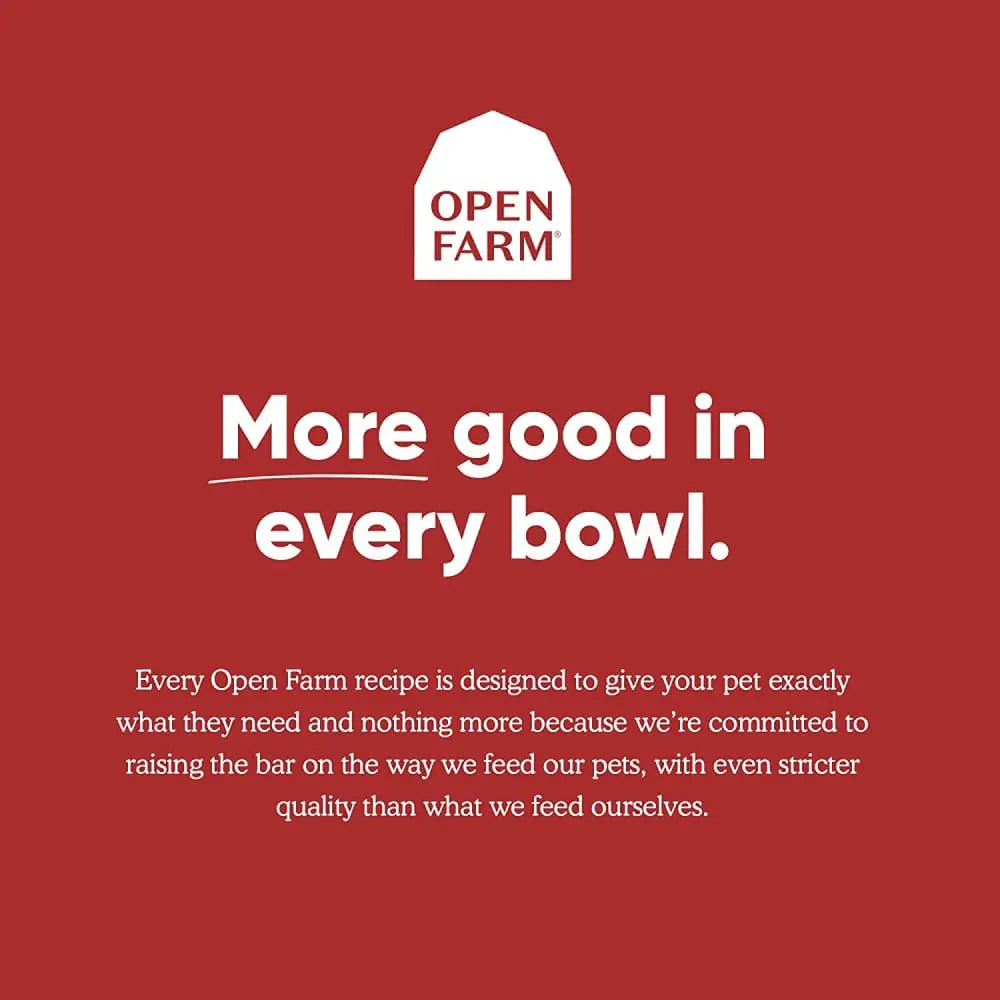 Open Farm® Grass-Fed Beef Freeze Dried Raw Dog Food Open Farm