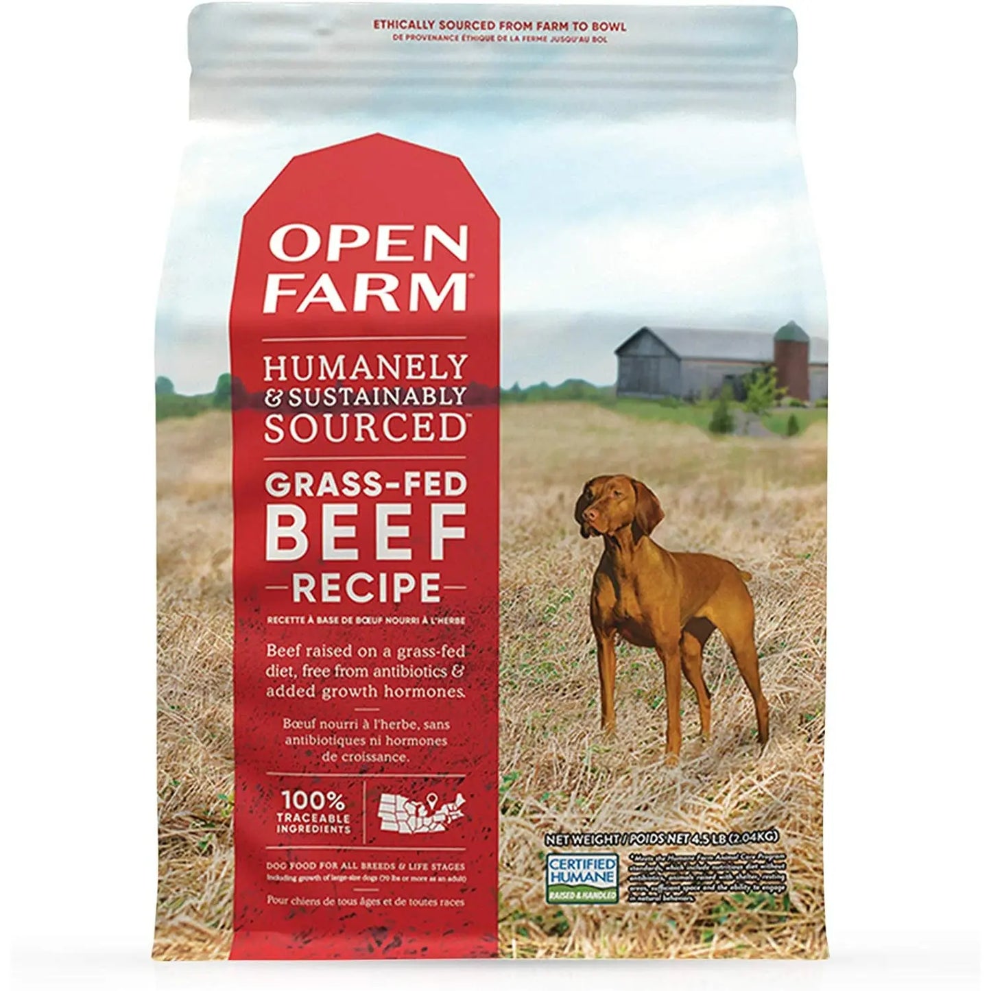 Open Farm® Grass-Fed Beef Grain Free Dry Dog Food Open Farm