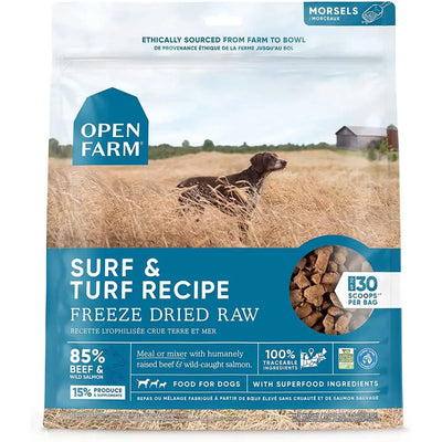 Open Farm® Surf & Turf Freeze Dried Raw Dog Food Open Farm