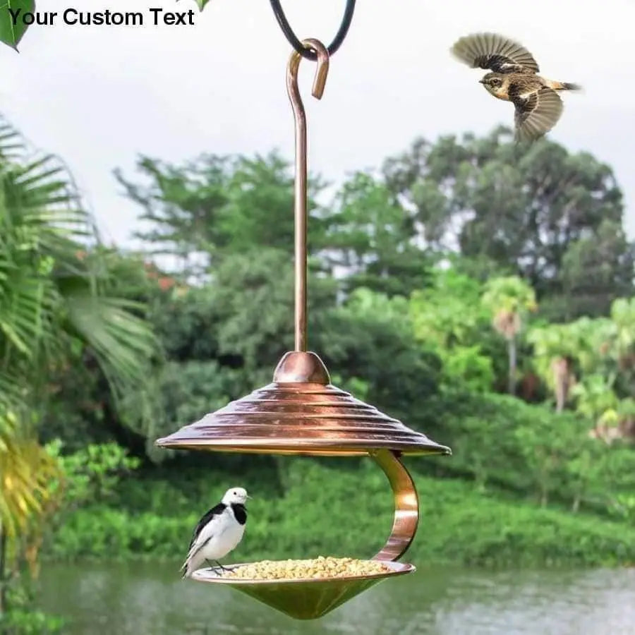 Outdoor Bird Food Metal Hanging Wild Bird Feeder Garden House Decor Talis Us