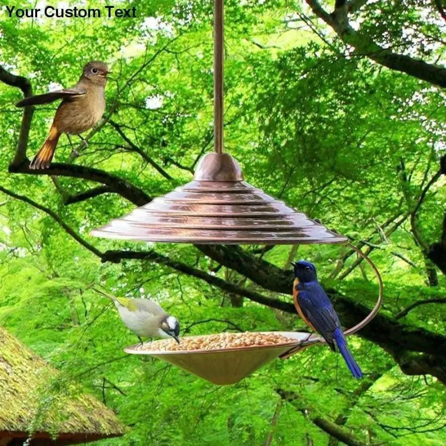 Outdoor Bird Food Metal Hanging Wild Bird Feeder Garden House Decor Talis Us