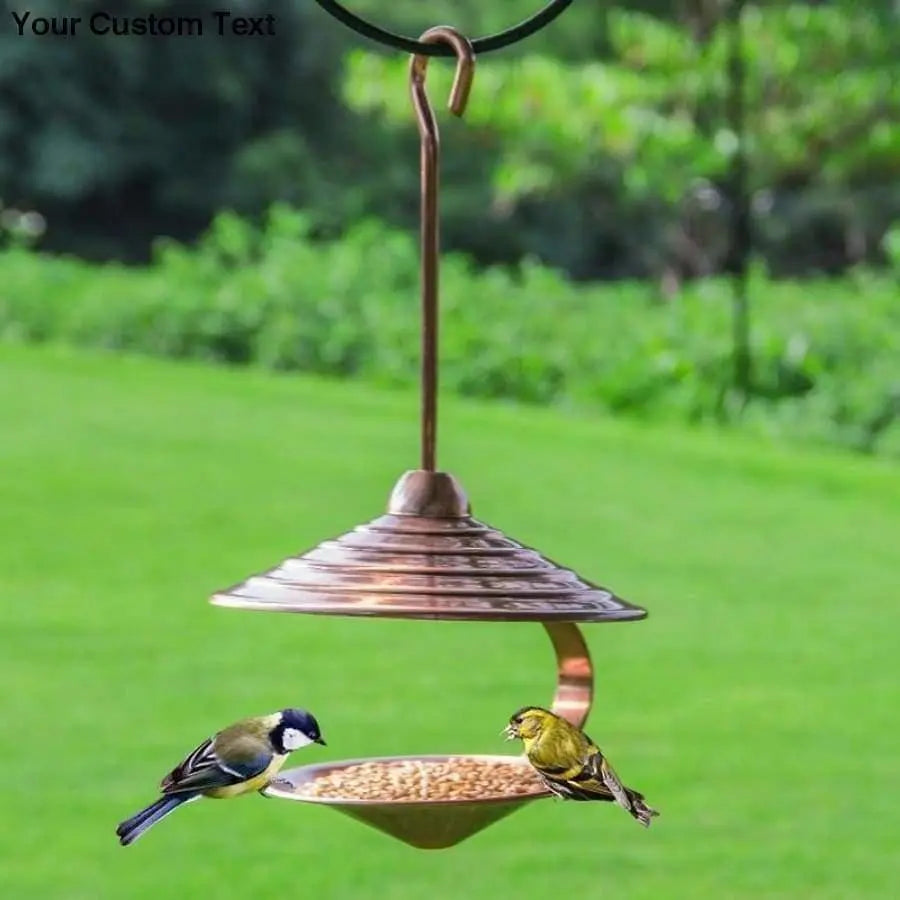 Outdoor Bird Food Metal Hanging Wild Bird Feeder Garden House Decor Talis Us