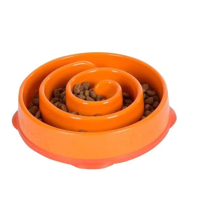 Outward Hound Fun Feeder Slo-Dog Bowl Orange Outward Hound CPD