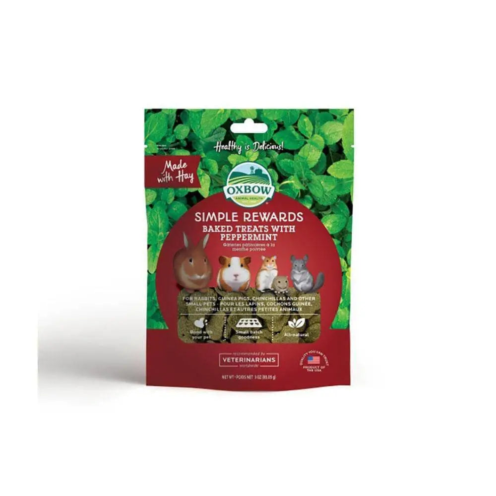 Oxbow Animal Health® Simple Rewards Baked Treats with Peppermint 2 Oz Oxbow Animal Health®