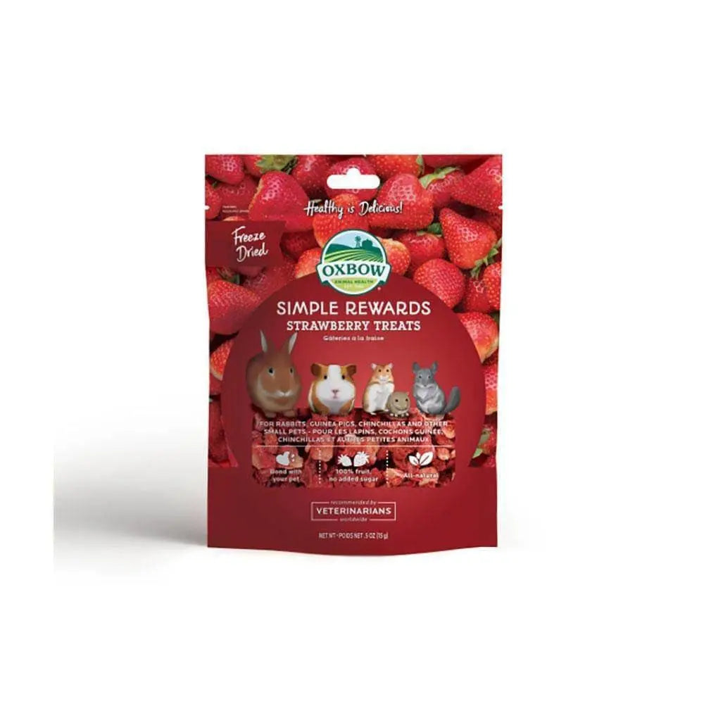 Oxbow Animal Health® Simple Rewards Strawberry Small Animal Treats 0.5 Oz Oxbow Animal Health®