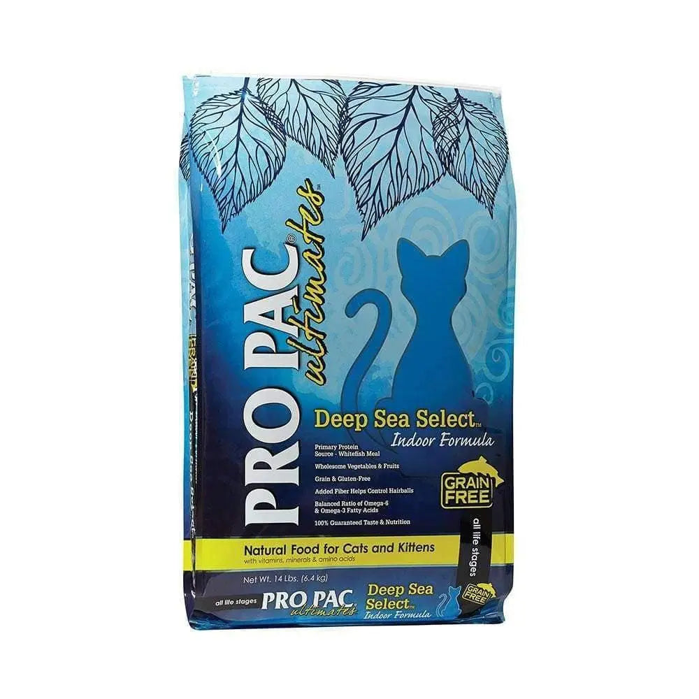 PRO PAC® Ultimates™ Deep Sea Select™ Indoor Formula Kitten & Cat Food 14 Lbs PRO PAC®