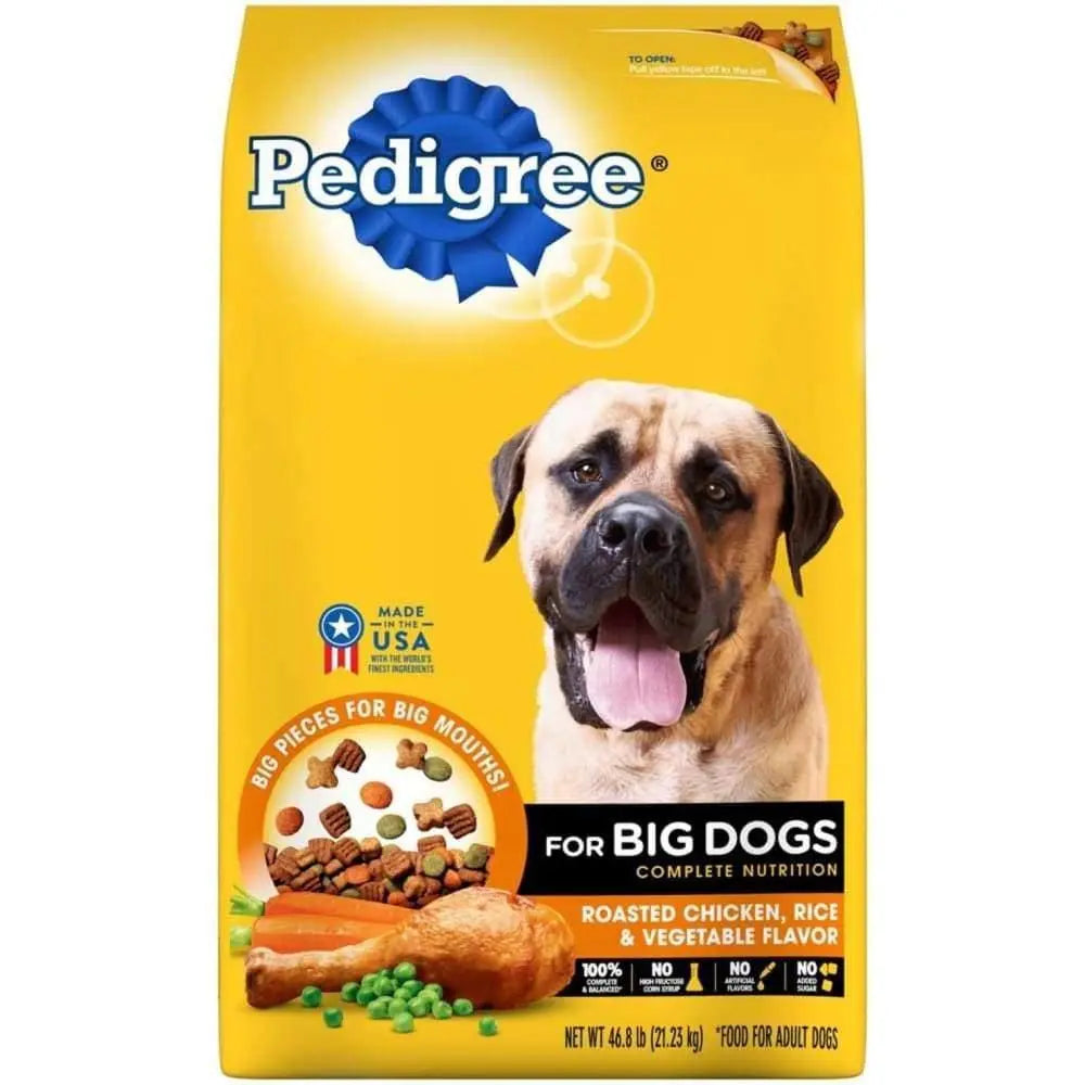 Pedigree Big Dog Chicken Over 55lbs Dry Dog Food 1ea/46.8 lb Pedigree CPD