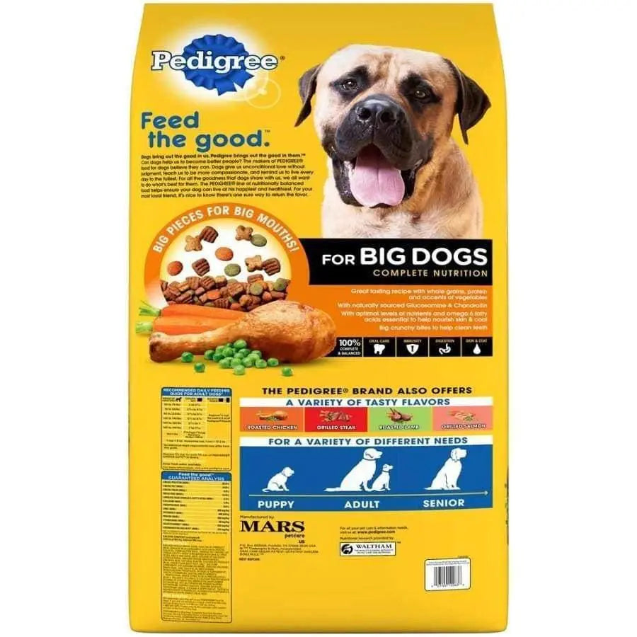 Pedigree Big Dog Chicken Over 55lbs Dry Dog Food 1ea/46.8 lb Pedigree CPD