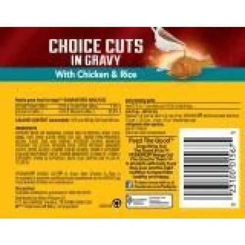 Pedigree Choice Cuts Chicken and Rice Dog Food 13.2 oz, 12 pk Pedigree