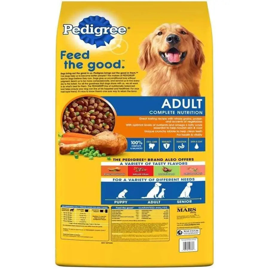 Pedigree Roasted Chicken, Rice & Vegetable Dry Dog Food Pedigree